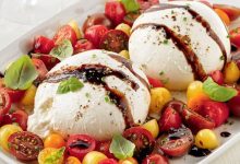 Recette de Burrata Style Caprese
