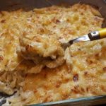 Gratin de pâtes aux fromages