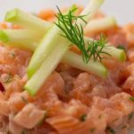 Tartare de Saumon, Pomme et Érable