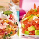 Recette de Tartare de Tomates et Crevettes en Verrine